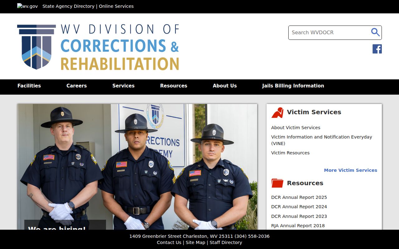Clay County arrest lookup through WVDCR jail and daily incarceration links
