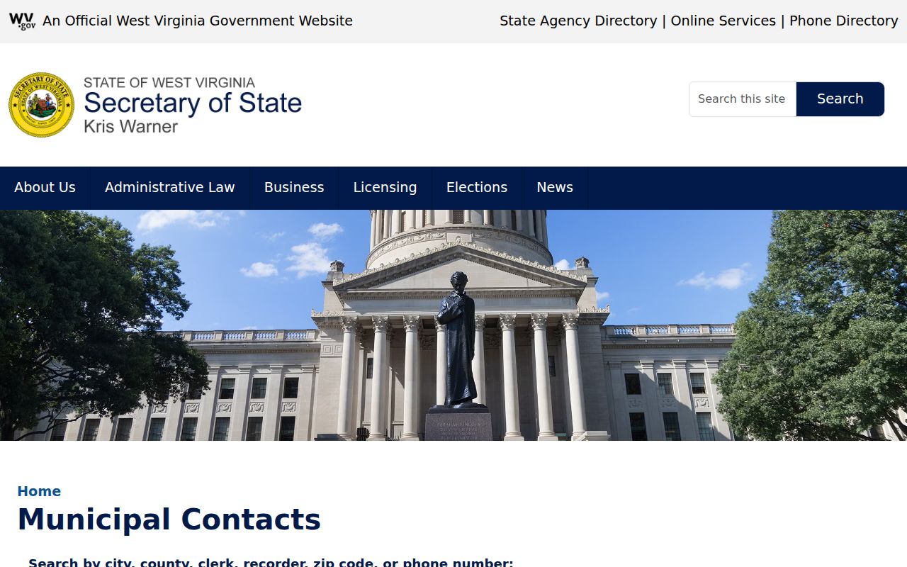Town of Clay municipal contact source for criminal record routing